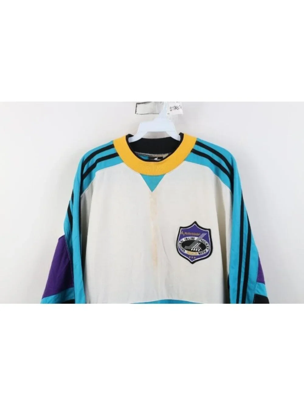 Vintage 90s Rollerblade NIHA Mens XL National In Line Hockey Jersey T-Shirt